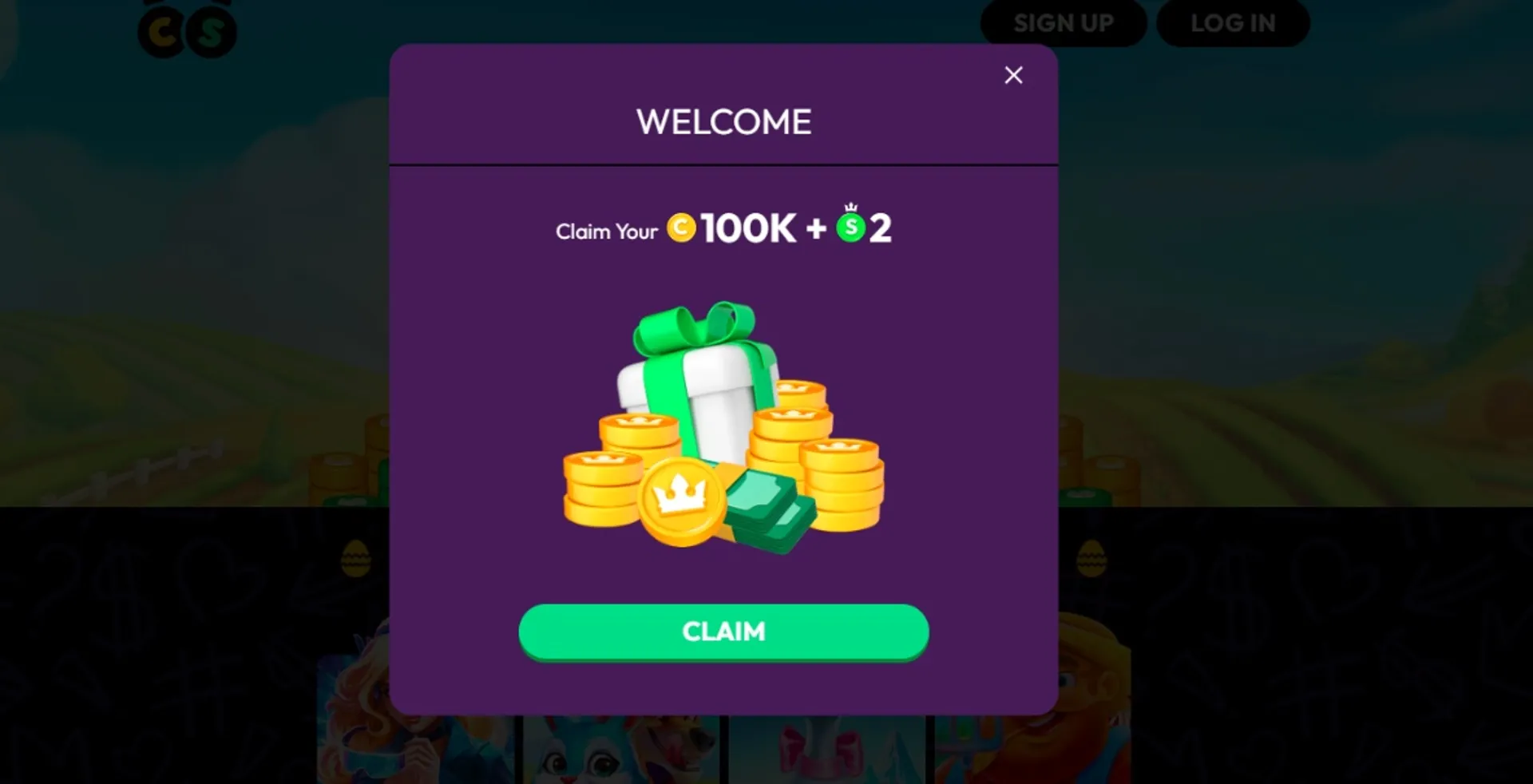 Jogo de aposta foguete